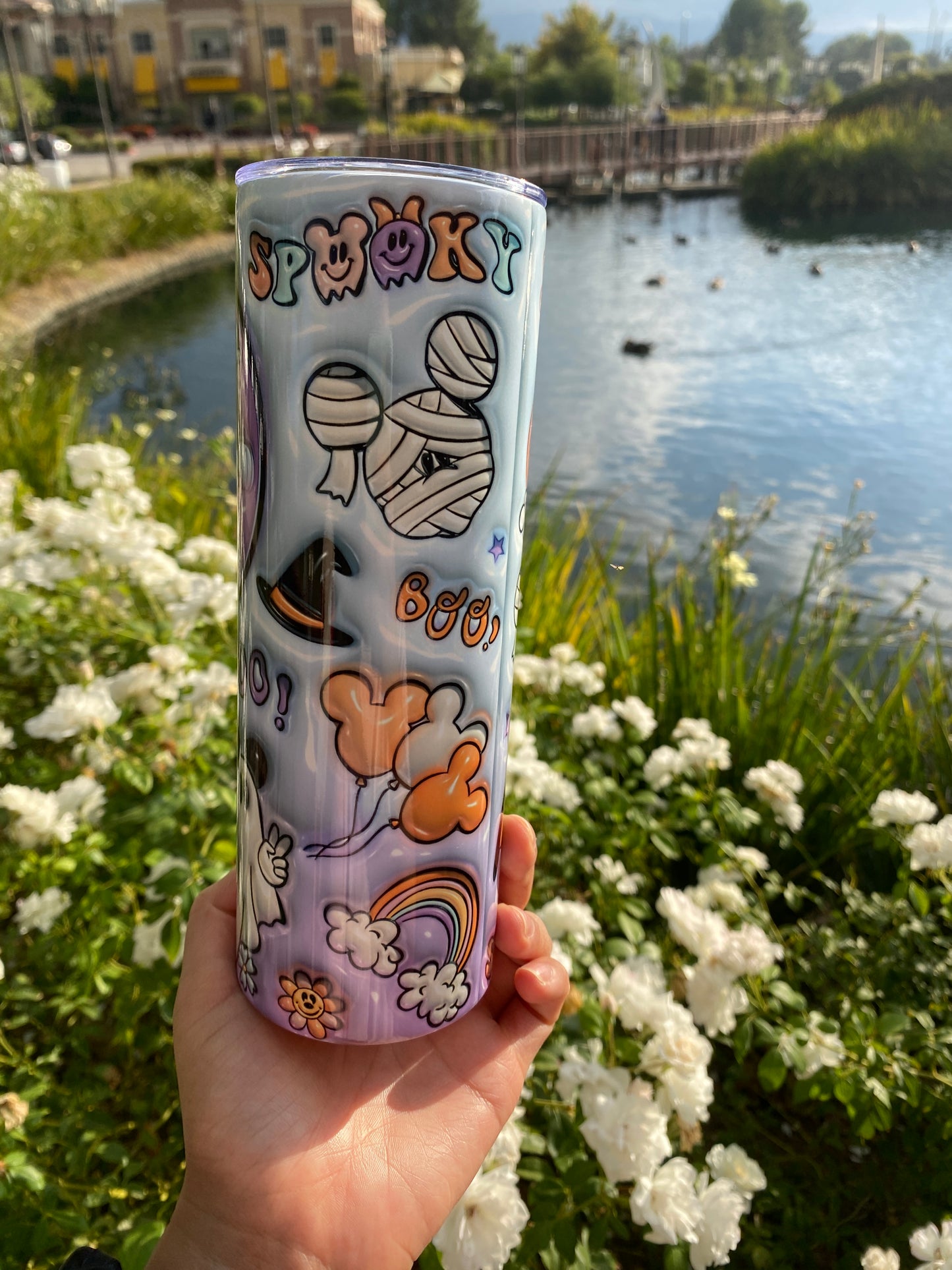 SPOOKY MOUSE TUMBLER