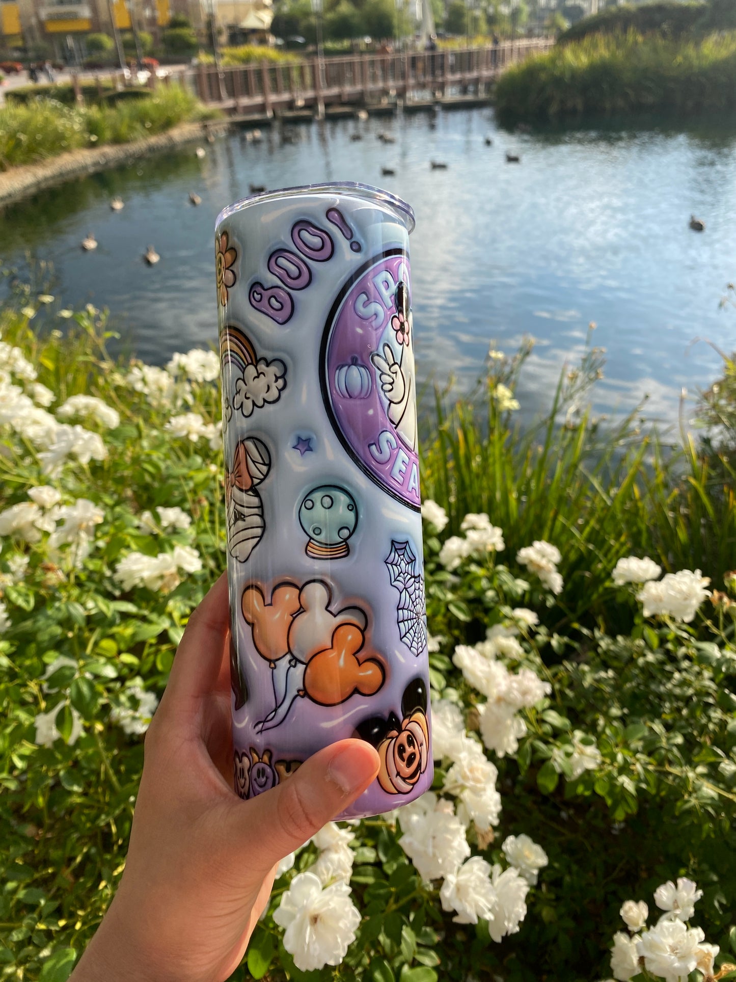 SPOOKY MOUSE TUMBLER